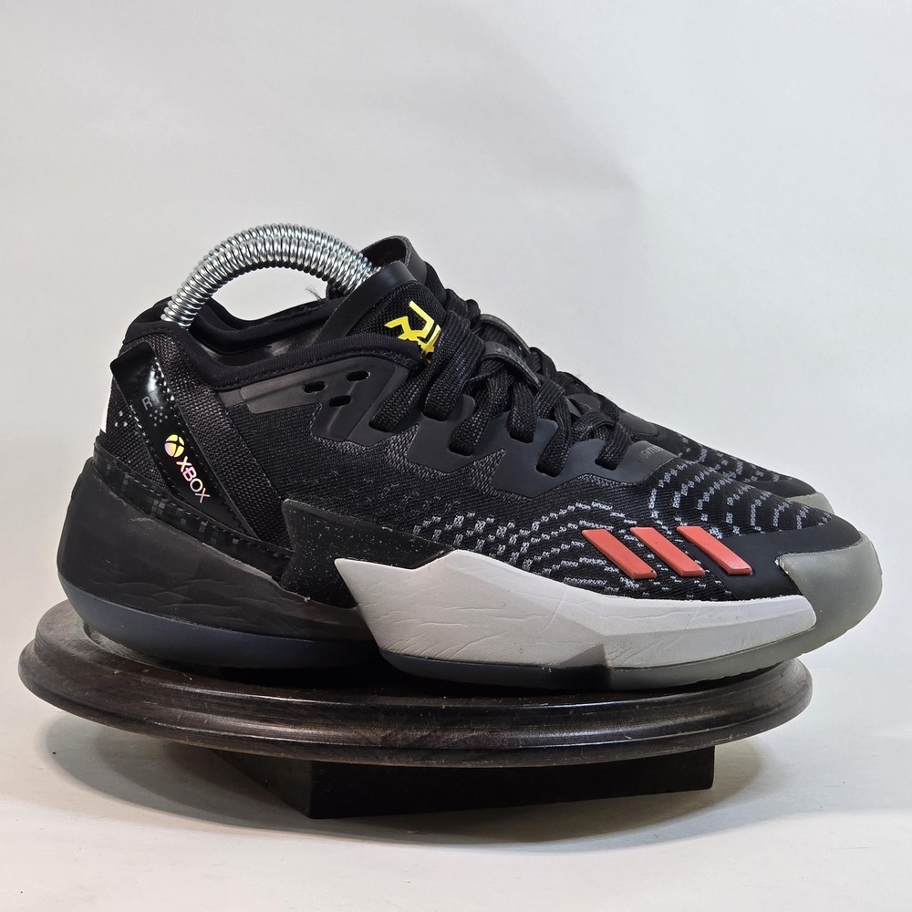 Adidas D.O.N Issue 4 Shoes Mens Size 4 Xbox Mitchell Black Red Blue Basketball